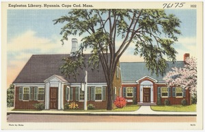 Eagleston Library, Hyannis, Cape Cod, Mass.