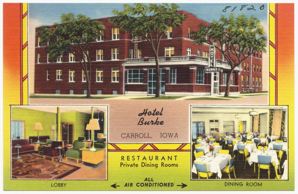 Hotel Burke, Carroll, Iowa Digital Commonwealth