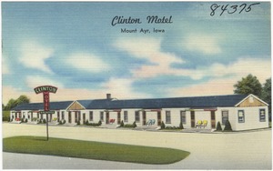 Clinton Motel, Mount Ayr, Iowa