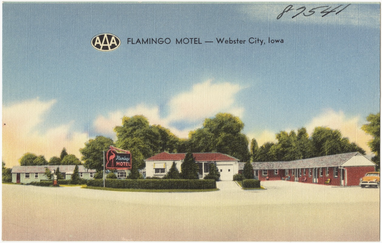 Flamingo Motel -- Webster City, Iowa
