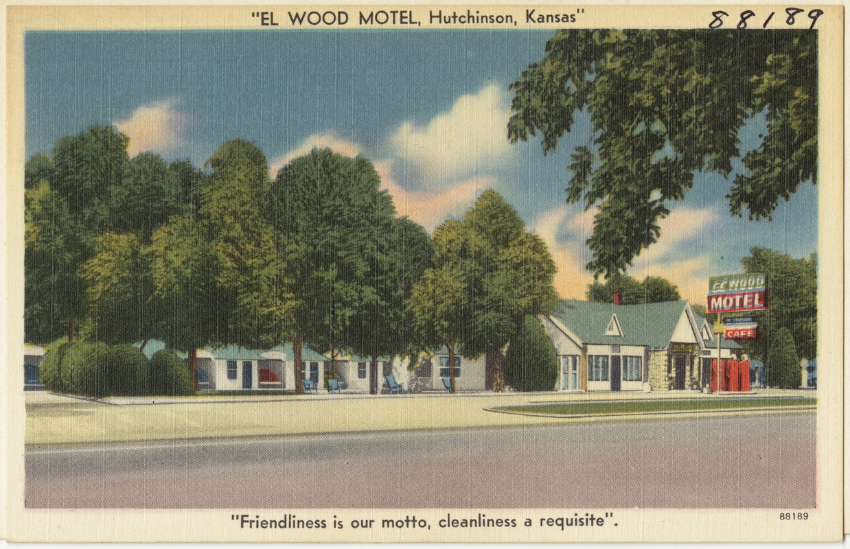 "El Wood Motel, Hutchinson, Kansas"