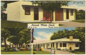 Larned Motor Court, 135 E. 14th St., Larned, Kansas