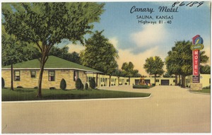 Canary Motel, Salina, Kansas, Highways 81-40