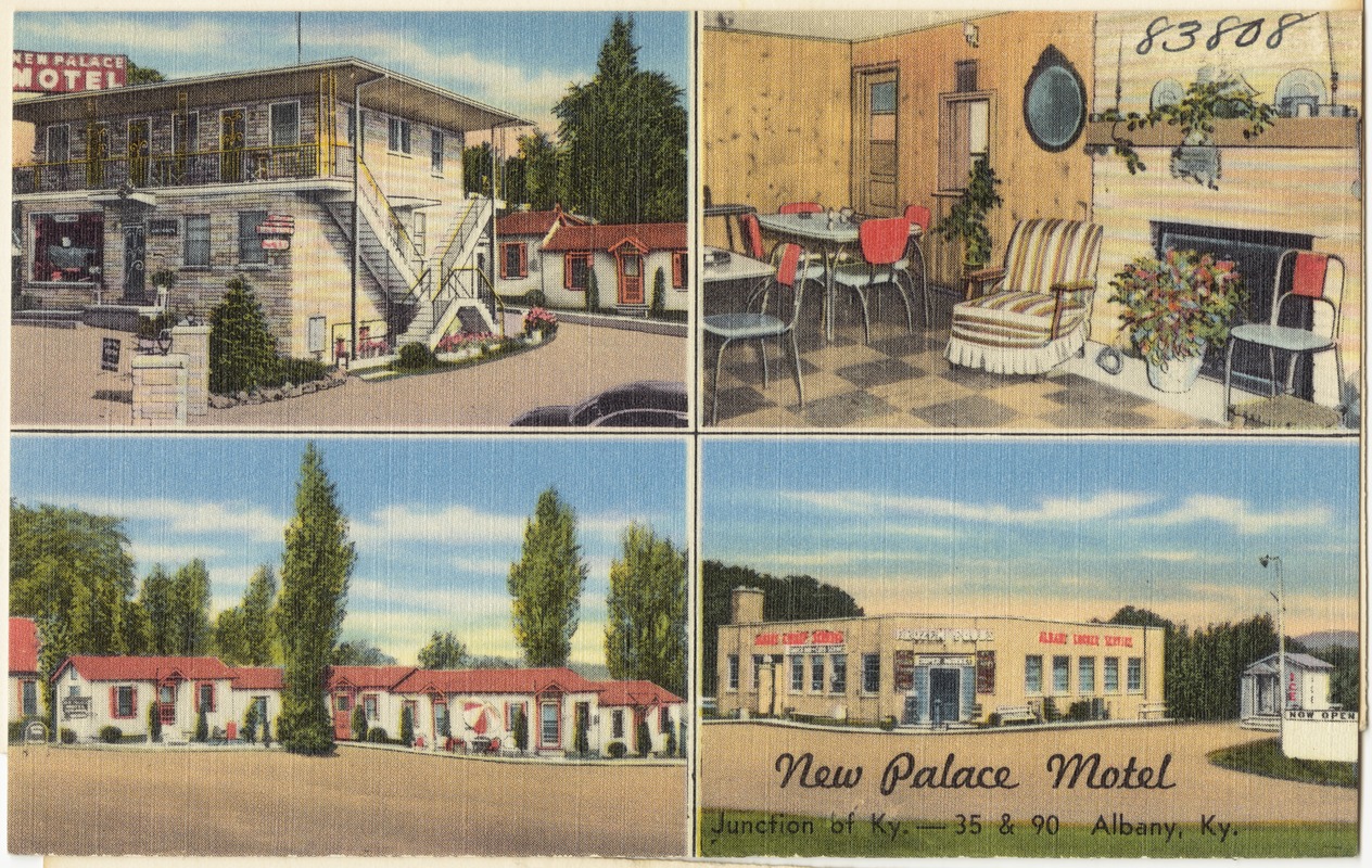 New Palace Motel, Junction of Ky. -- 35 & 90, Albany, Ky.