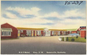 H & S Motel, Hwy. 31 W., Bonnieville, Kentucky