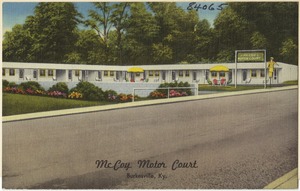 McCoy Motor Court, Burkesville, Ky.