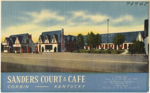 Saunders Court & Cafe, Corbin -- Kentucky
