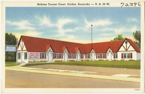 Heltons Tourist Court, Corbin, Kentucky -- U. S. 25 W.