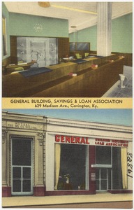 General Building, Savings & Loan Association, 629 Madison Ave., Covington, Ky.