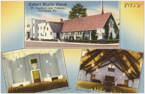 Calvary Baptist Church, W. Southern and Tibbats, Covington, Ky.