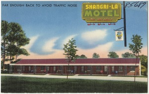 Shangri-La Motel, 2 miles south of Florence, KY. on Route U. S. 25