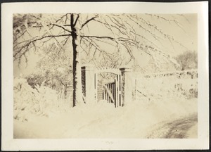 Director's Garden Gate, Perkins Institution
