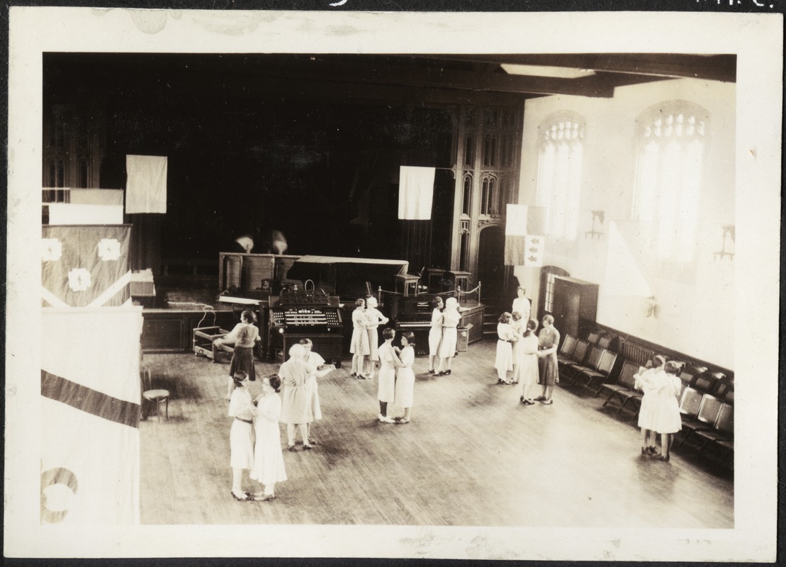 Grammar School Girls' Dancing Class, Perkins Institution