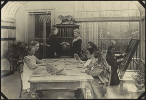 Geography Class, The Royal Normal College for the Blind, England