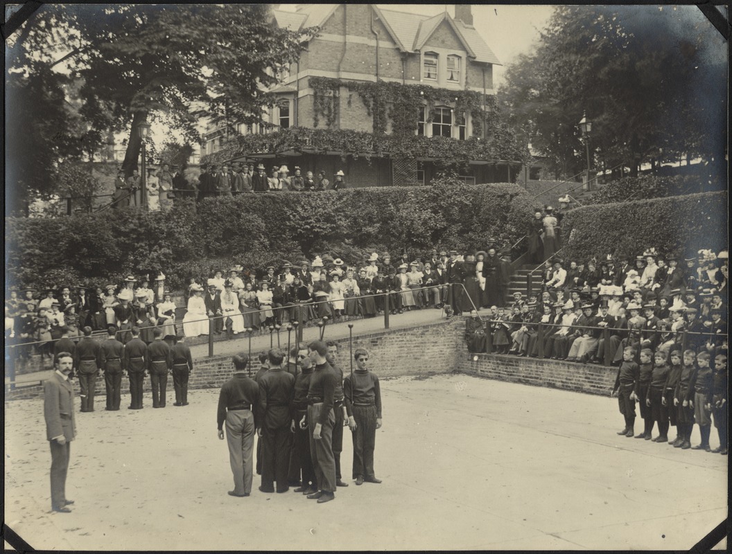 Gymnastics at Garden Party, The Royal Normal College for the Blind, England