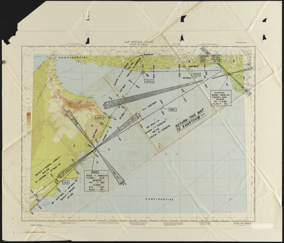 AAF special chart - Gulf of Oman