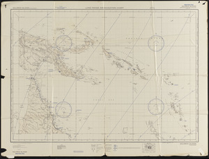 Solomon Islands long range air navigation chart