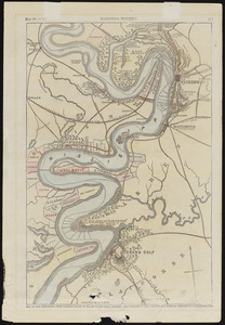 Map of the Mississippi, from Haine's Bluff to below Grand Gulf, showing the theatre of Gen. Grant's and Admiral Farragut's operations, etc.
