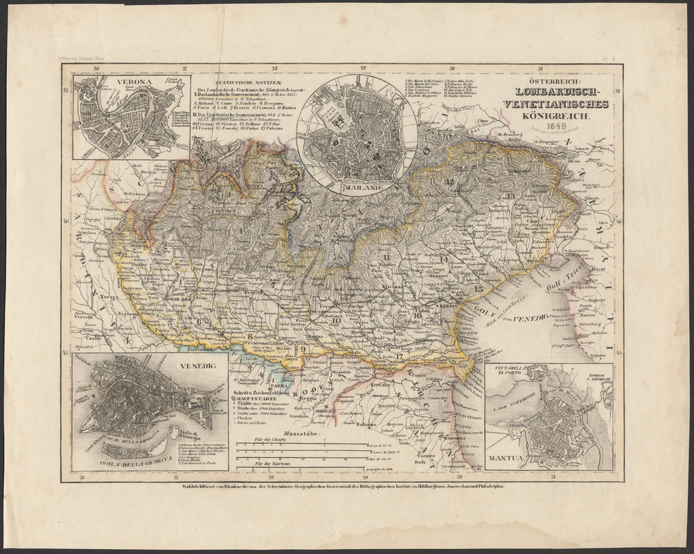 Österreich: Lombardisch-Venetianisches Königreich