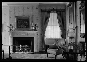 Usher House, interior