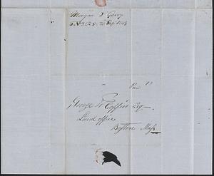 Morgan L. Gerry to George Coffin, 20 September 1849