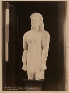 Statue in mixed Egyptian and Phoenician style - Cesnola Collection