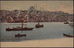 Constantinople. Stamboul et la Mosquée Suleymanié
