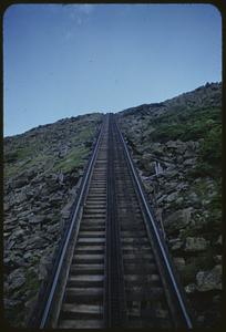 New Hampshire trip, cog R.R. tracks, Mt. Washington