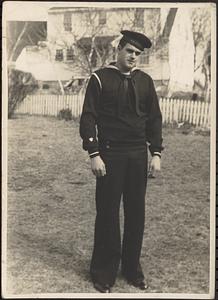 Joseph J. Oliva in uniform, c. 1942-1945
