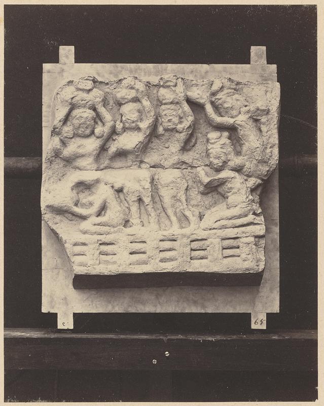 Cast of frieze from Udayagiri and Khandagiri Caves, India