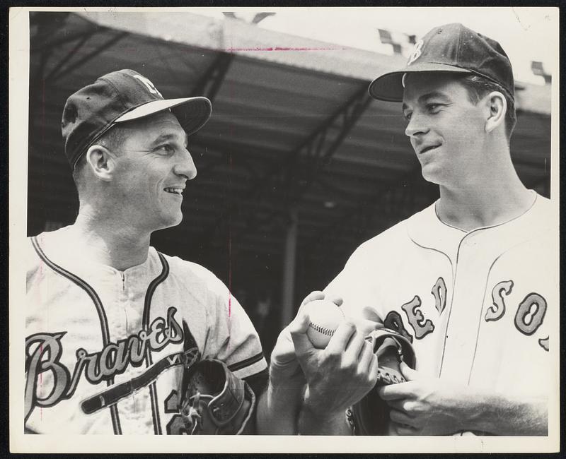 Warren Spahn - Don Schwall - Digital Commonwealth