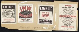 I.W.W. stickers