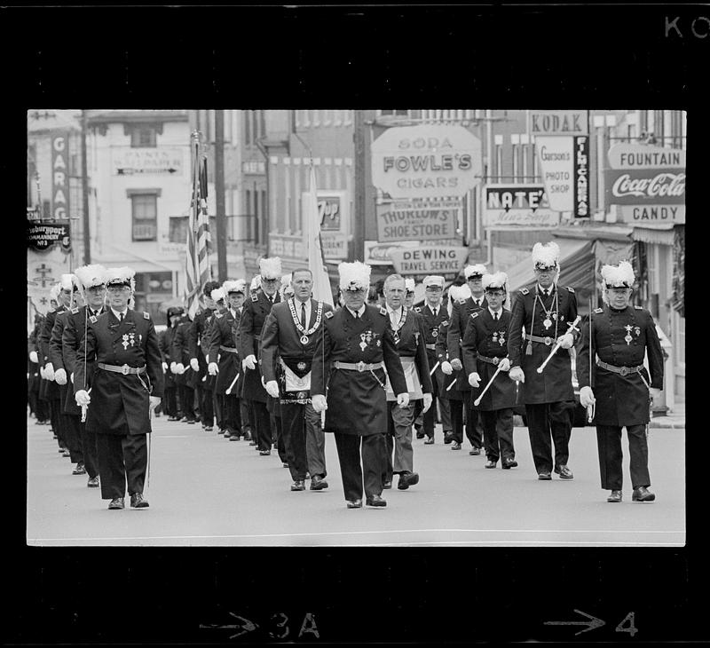 Masonic parade, State St.