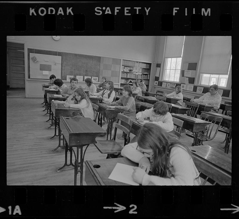 Jackman School yearbook Digital Commonwealth