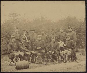 Generals Franklin, Barry, Slocumb, Newton, and others, Yorktown 1862