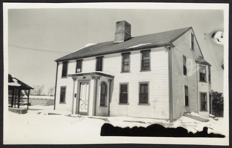 Goodenow House, built c. 1715, Bacon Street