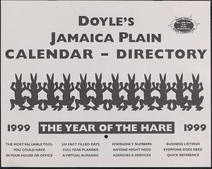 Doyle's Jamaica Plain calendar-directory 1999