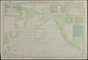 Pilot chart of the upper air - North Pacific Ocean