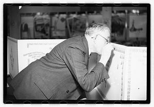Ernest D. Chase pres., birthday card of stamps