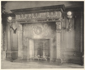 Mantel in delivery room.