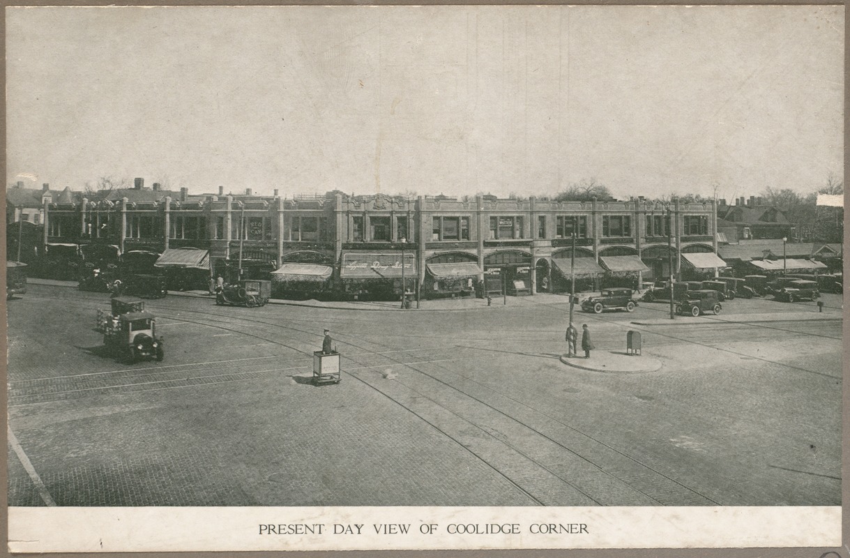 Coolidge Corner, facing northeast