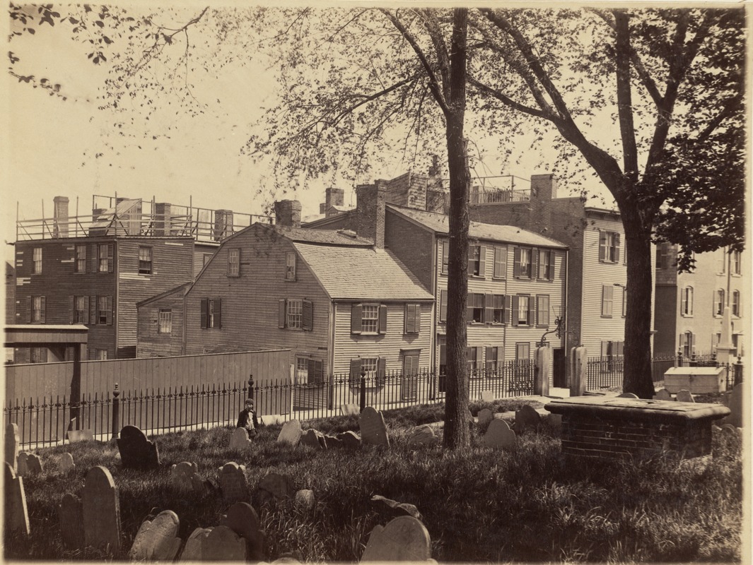 Copps Hill Burial Ground - Digital Commonwealth