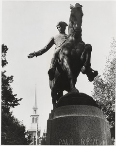 Paul Revere statue, North Square