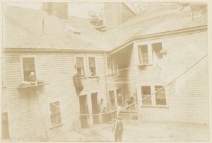 Rear of old Wells House, Salem St.