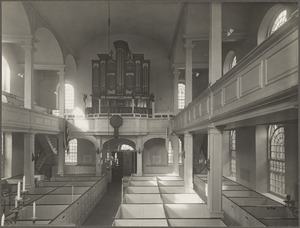 Massachusetts, Boston. Christ Church (Old North) after restoration of 1912