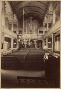 Christ Church, Salem St., Boston. Interior