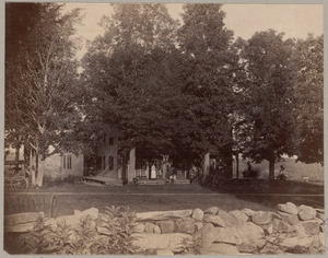 Home of Hattie Hable - with [illegible] - Meredith N.H.