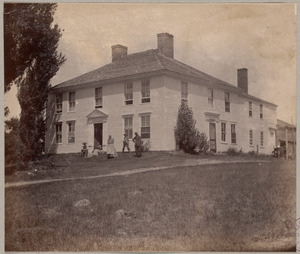 Home of John Hartnett with Mr. Lewis Page - Dunbarton - N.H. (Miss. Kurowski's home)