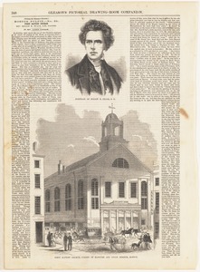Portrait of Rollin H. Neale, D. D. ; First Baptist Church, corner of Hanover and Union Streets, Boston