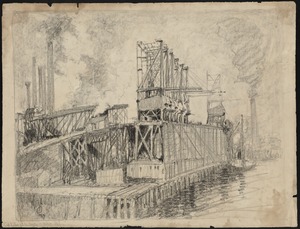 Coal eaters on the Mystic - Boston